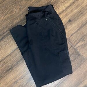 Tori Yoga Scrub Pants purple label by Healing Hands L